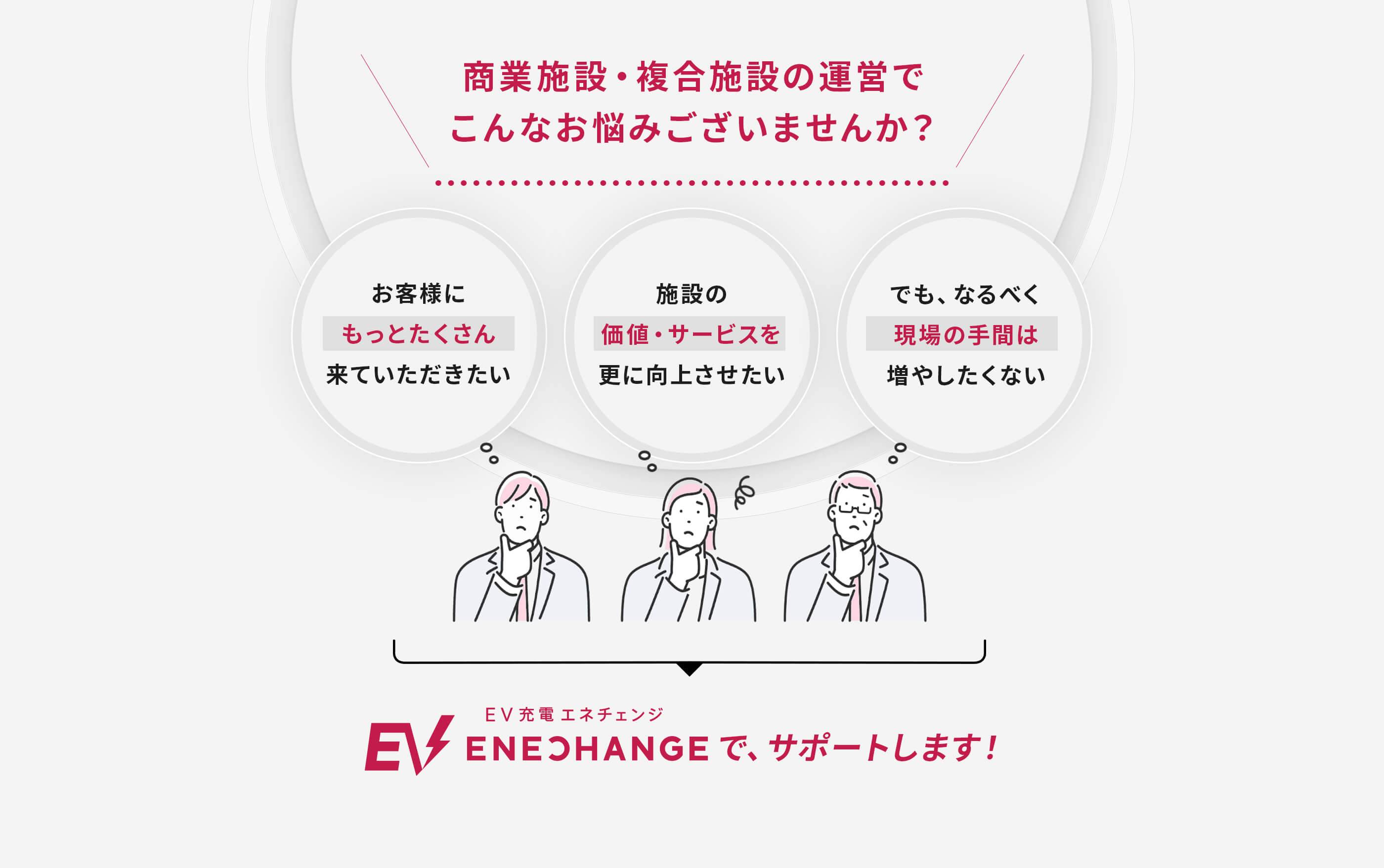 商業施設・複合施設の運営でこんなお悩みございませんか？